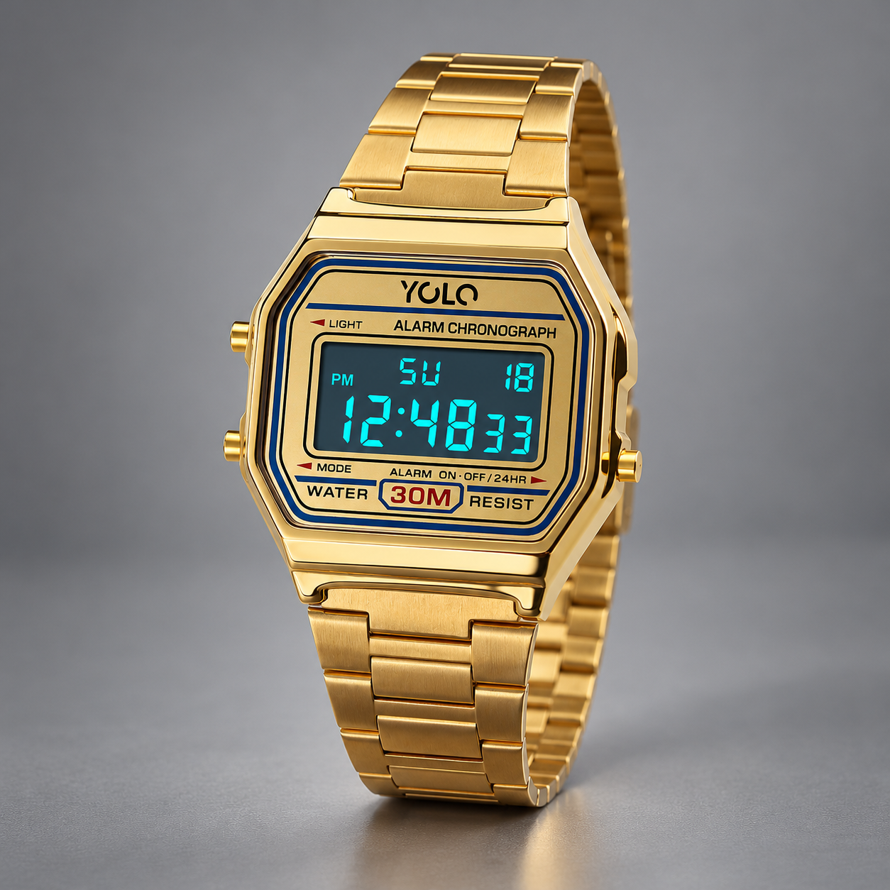 YOLO Retro Watch